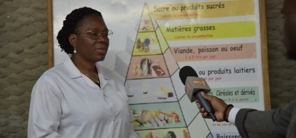 17/02/2025, Sensibilisation sur la colopathie, l'INSP s'engage à travers une interview accordée à la RTI1.